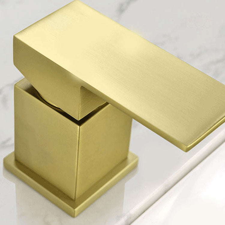 Brass Roman Bathtub Faucet Waterfall Spout Tub Faucet with Hand Shower Clearhalo 'Bathroom Remodel & Bathroom Fixtures' 'Bathtub Faucets' 'bathtub_faucets' 'Home Improvement' 'home_improvement' 'home_improvement_bathtub_faucets' 7233769