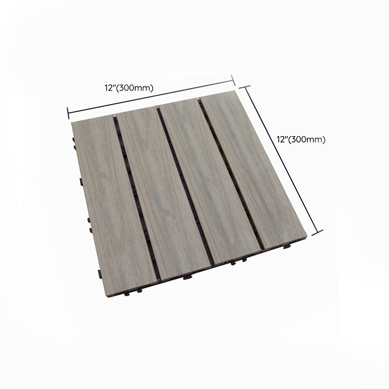 Deck Plank Loose Lay Manufactured Wood Outdoor Flooring Decking Tiles Clearhalo 'Home Improvement' 'home_improvement' 'home_improvement_outdoor_deck_tiles_planks' 'Outdoor Deck Tiles & Planks' 'Outdoor Flooring & Tile' 'Outdoor Remodel' 'outdoor_deck_tiles_planks' 7233824