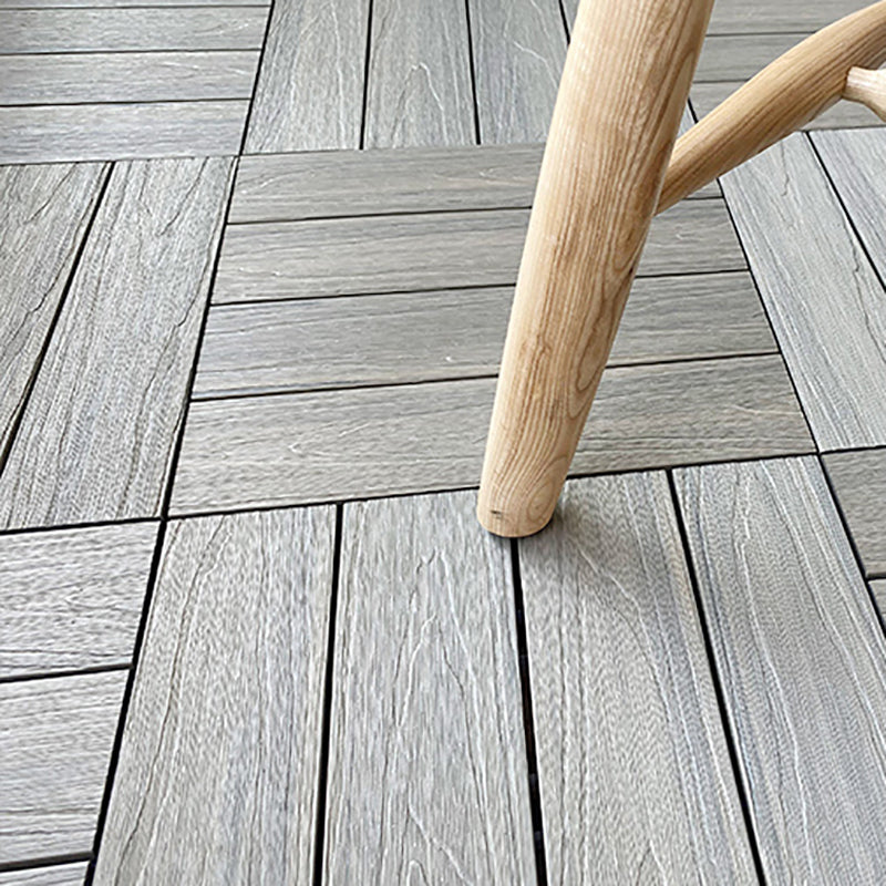 Engineered Square Flooring Tiles Water Resistant Interlocking for Patio Garden Clearhalo 'Flooring 'Hardwood Flooring' 'hardwood_flooring' 'Home Improvement' 'home_improvement' 'home_improvement_hardwood_flooring' Walls and Ceiling' 7233876