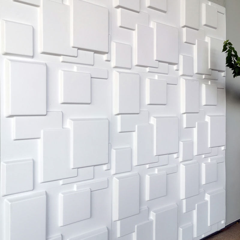 Mosaic Wall Panel Glue Down Waterproof PVC Indoor Wall Panel Clearhalo 'Flooring 'Home Improvement' 'home_improvement' 'home_improvement_wall_paneling' 'Wall Paneling' 'wall_paneling' 'Walls & Ceilings' Walls and Ceiling' 7234072