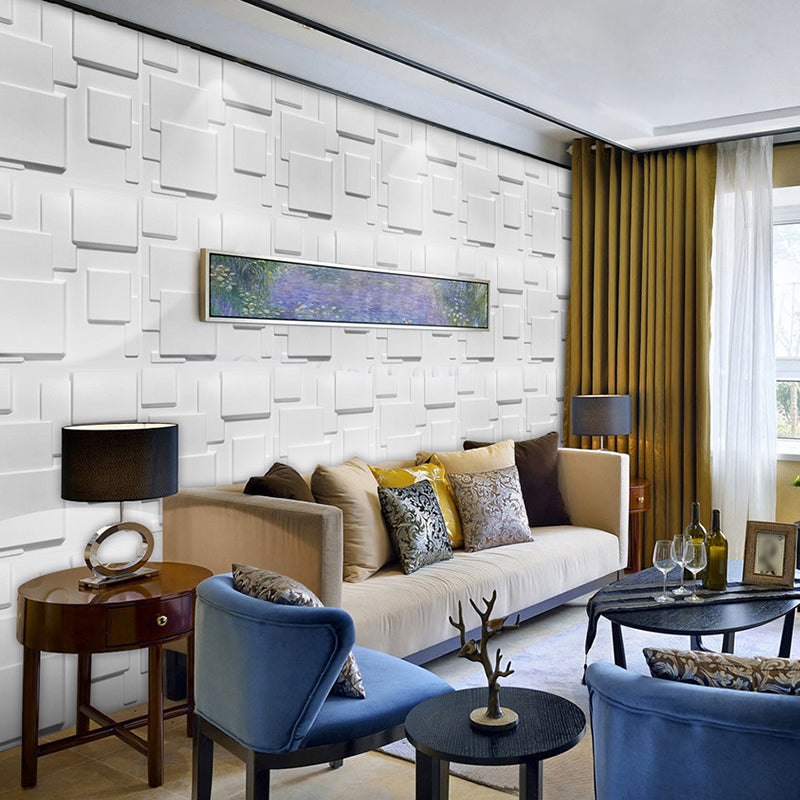 Mosaic Wall Panel Glue Down Waterproof PVC Indoor Wall Panel Clearhalo 'Flooring 'Home Improvement' 'home_improvement' 'home_improvement_wall_paneling' 'Wall Paneling' 'wall_paneling' 'Walls & Ceilings' Walls and Ceiling' 7234080