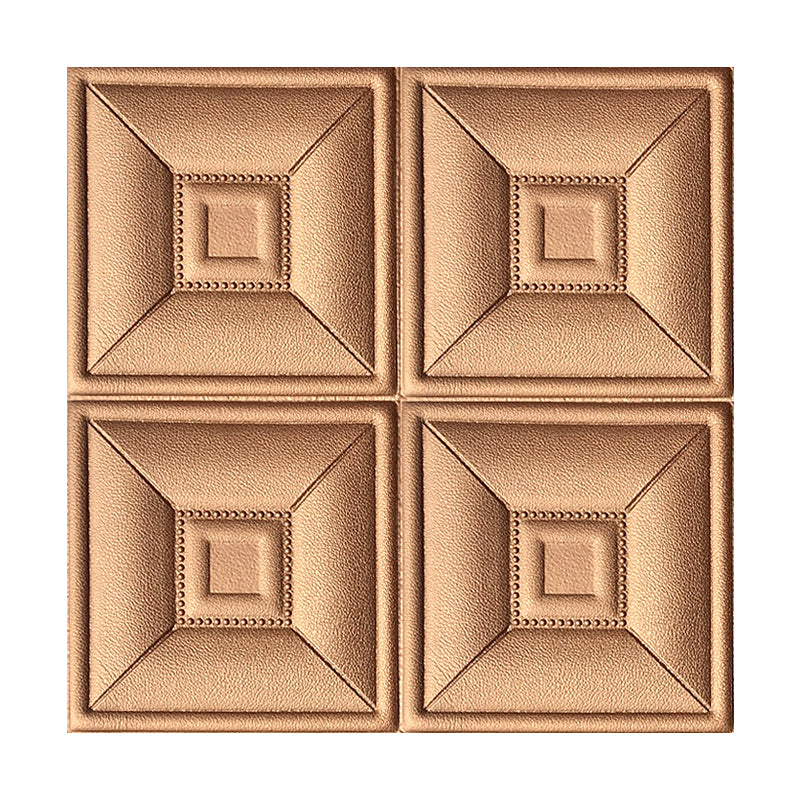 3D Wall Plate Gorgeous Style Simple Home Living Room Wall Panel (10-Pack) Clearhalo 'Flooring 'Home Improvement' 'home_improvement' 'home_improvement_wall_paneling' 'Wall Paneling' 'wall_paneling' 'Walls & Ceilings' Walls and Ceiling' 7234095