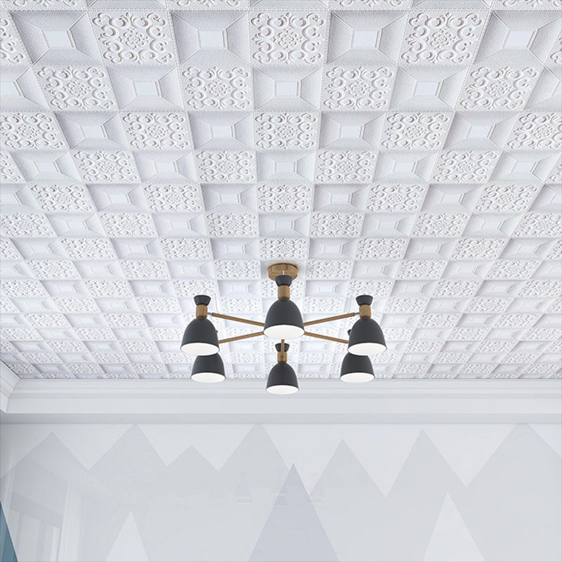 3D Wall Panel Modern Simple Home Living Room Wall Plate (10-Pack) Clearhalo 'Flooring 'Home Improvement' 'home_improvement' 'home_improvement_wall_paneling' 'Wall Paneling' 'wall_paneling' 'Walls & Ceilings' Walls and Ceiling' 7234113