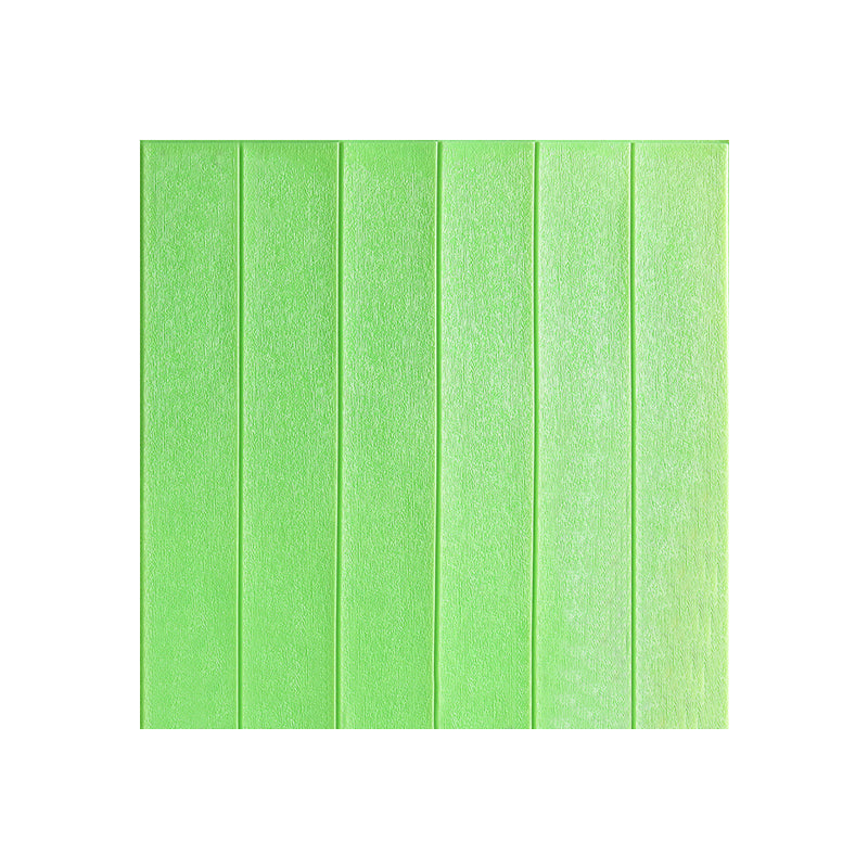 Wall Paneling Wainscoting Vinyl Peel and Stick Smooth Waterproof Indoor Wall Paneling Light Green Standard Payment Clearhalo 'Flooring 'Home Improvement' 'home_improvement' 'home_improvement_wall_paneling' 'Wall Paneling' 'wall_paneling' 'Walls & Ceilings' Walls and Ceiling' 7234137
