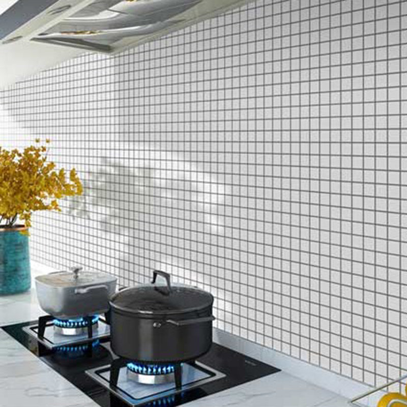 White Subway Tile Water Resistant Peel & Stick Tile for Kitchen Backsplash Clearhalo 'Flooring 'Home Improvement' 'home_improvement' 'home_improvement_peel_stick_blacksplash' 'Peel & Stick Backsplash Tile' 'peel_stick_blacksplash' 'Walls & Ceilings' Walls and Ceiling' 7234173