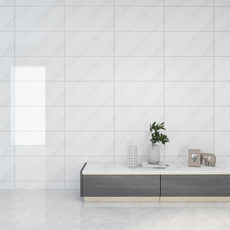 Water Resistant Peel & Stick Tile Marbling Single Tile for Bathroom Backsplash Ivory Clearhalo 'Flooring 'Home Improvement' 'home_improvement' 'home_improvement_peel_stick_blacksplash' 'Peel & Stick Backsplash Tile' 'peel_stick_blacksplash' 'Walls & Ceilings' Walls and Ceiling' 7234204