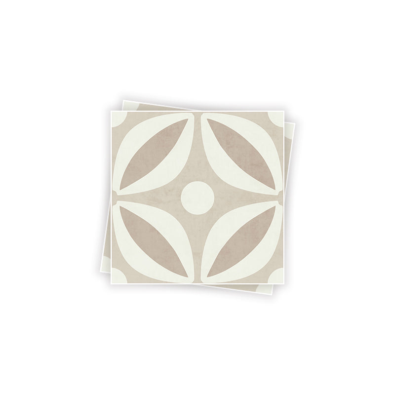 Square Stain Resistant Peel & Stick Tile with Pattern Single Tile for Backsplash Wall Clearhalo 'Flooring 'Home Improvement' 'home_improvement' 'home_improvement_peel_stick_blacksplash' 'Peel & Stick Backsplash Tile' 'peel_stick_blacksplash' 'Walls & Ceilings' Walls and Ceiling' 7234220