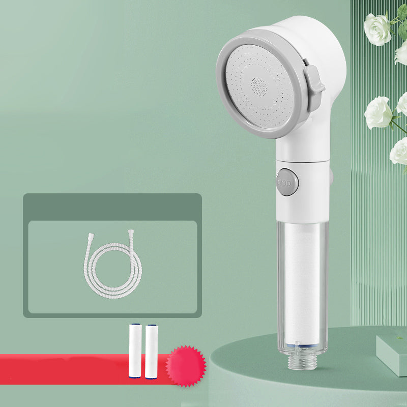 Water Filtration Handheld Shower Head Standard Spray Pattern Shower Head Transparent Shower Head with Hose Clearhalo 'Bathroom Remodel & Bathroom Fixtures' 'Home Improvement' 'home_improvement' 'home_improvement_shower_heads' 'Shower Heads' 'shower_heads' 'Showers & Bathtubs Plumbing' 'Showers & Bathtubs' 7234264