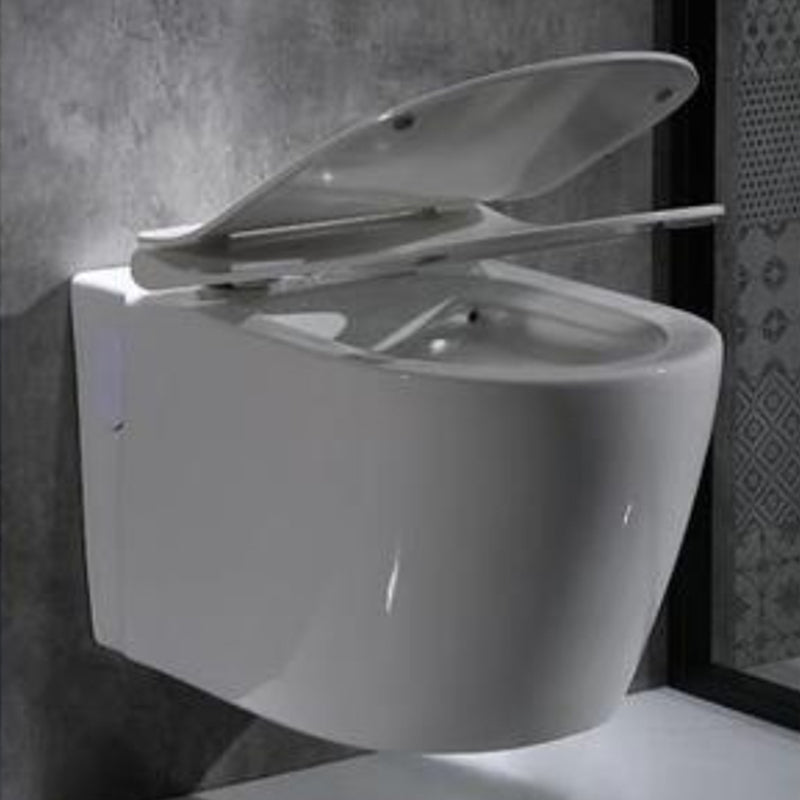 Modern Wall Mount Flush Toilet White Urine Toilet with Seat for Bathroom Clearhalo 'Bathroom Remodel & Bathroom Fixtures' 'Home Improvement' 'home_improvement' 'home_improvement_toilets' 'Toilets & Bidets' 'Toilets' 7235889