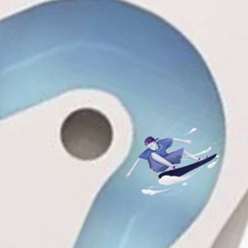 Modern Floor Mount Flush Toilet White Urine Toilet with Slow Close Seat for Bathroom Clearhalo 'Bathroom Remodel & Bathroom Fixtures' 'Home Improvement' 'home_improvement' 'home_improvement_toilets' 'Toilets & Bidets' 'Toilets' 7235953