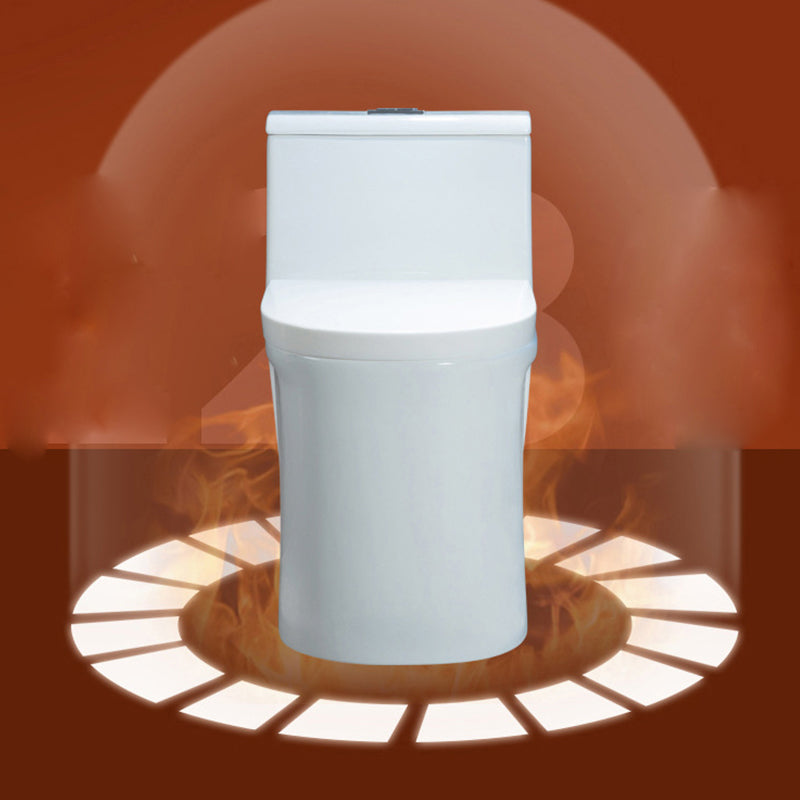 Modern Floor Mount Flush Toilet White Urine Toilet with Slow Close Seat for Bathroom Clearhalo 'Bathroom Remodel & Bathroom Fixtures' 'Home Improvement' 'home_improvement' 'home_improvement_toilets' 'Toilets & Bidets' 'Toilets' 7235959