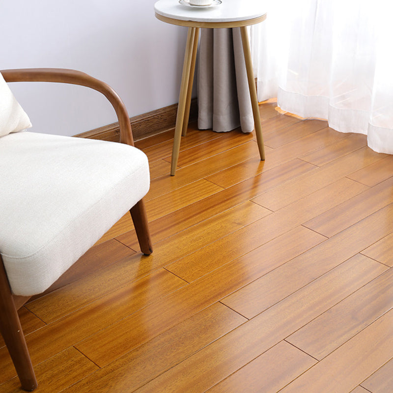 Traditional Flooring Tiles Wire Brushed Solid Wood Flooring with Click Lock 75.4 sq ft. - 70 Pieces Clearhalo 'Flooring 'Hardwood Flooring' 'hardwood_flooring' 'Home Improvement' 'home_improvement' 'home_improvement_hardwood_flooring' Walls and Ceiling' 7237682