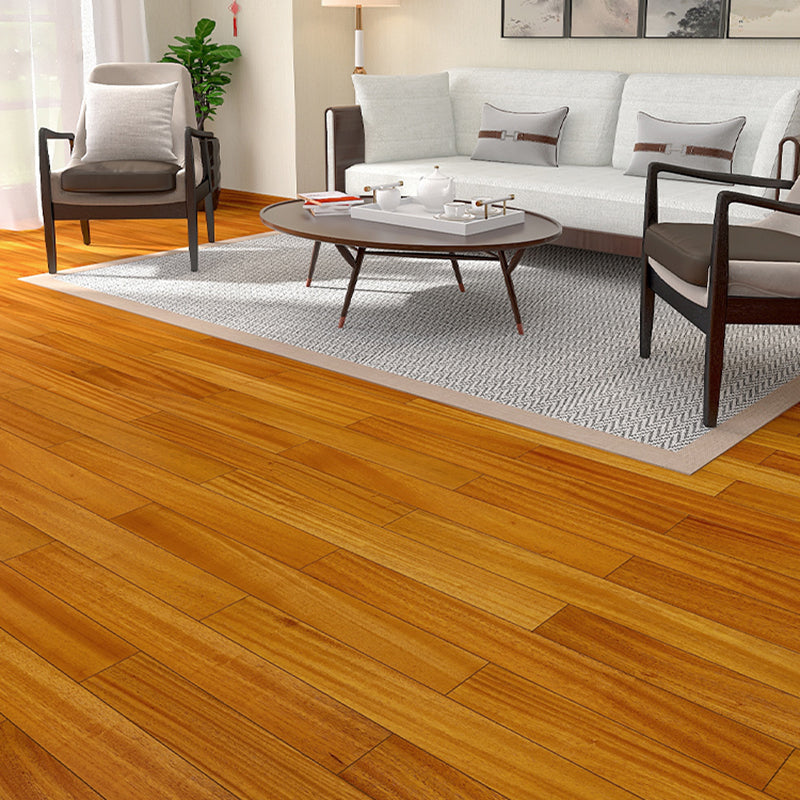 Traditional Flooring Tiles Wire Brushed Solid Wood Flooring with Click Lock Clearhalo 'Flooring 'Hardwood Flooring' 'hardwood_flooring' 'Home Improvement' 'home_improvement' 'home_improvement_hardwood_flooring' Walls and Ceiling' 7237685
