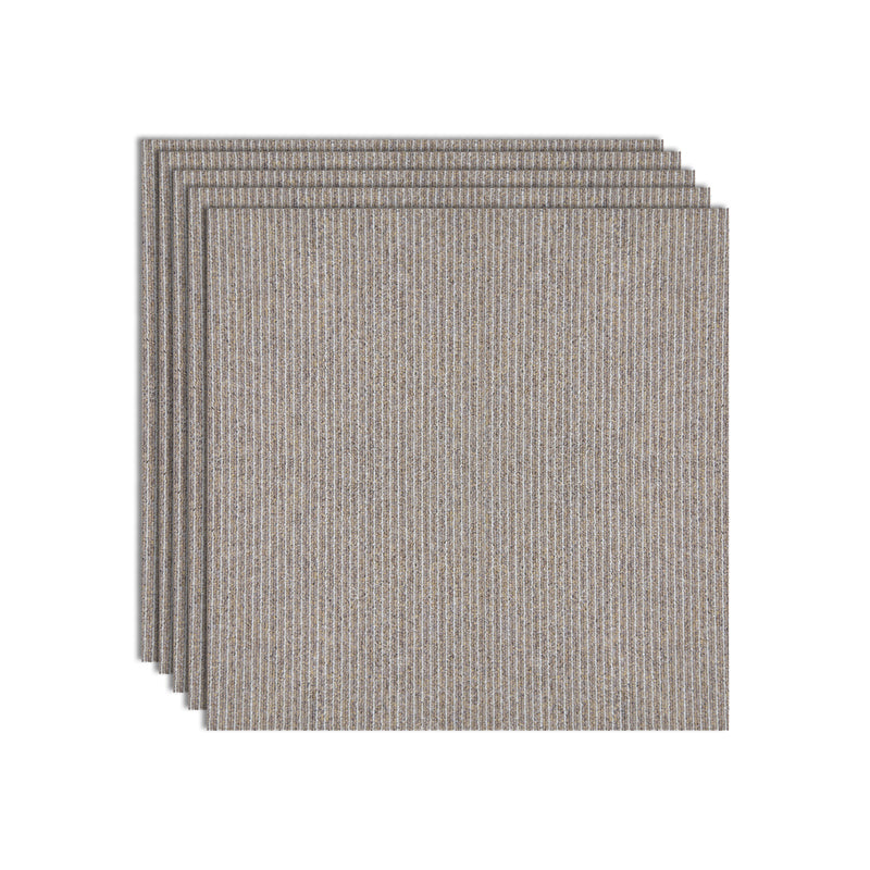 Office Room Carpet Tiles Solid Color Level Loop Square Carpet Tiles Grey Clearhalo 'Carpet Tiles & Carpet Squares' 'carpet_tiles_carpet_squares' 'Flooring 'Home Improvement' 'home_improvement' 'home_improvement_carpet_tiles_carpet_squares' Walls and Ceiling' 7238202