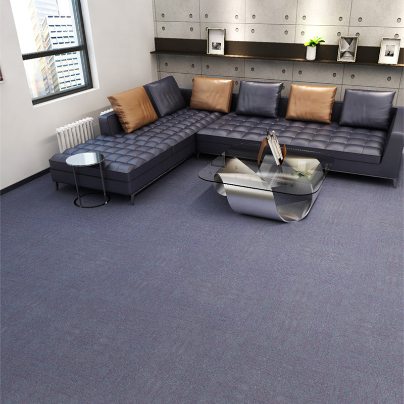 Office Room Carpet Tiles Solid Color Level Loop Square Carpet Tiles Clearhalo 'Carpet Tiles & Carpet Squares' 'carpet_tiles_carpet_squares' 'Flooring 'Home Improvement' 'home_improvement' 'home_improvement_carpet_tiles_carpet_squares' Walls and Ceiling' 7238225