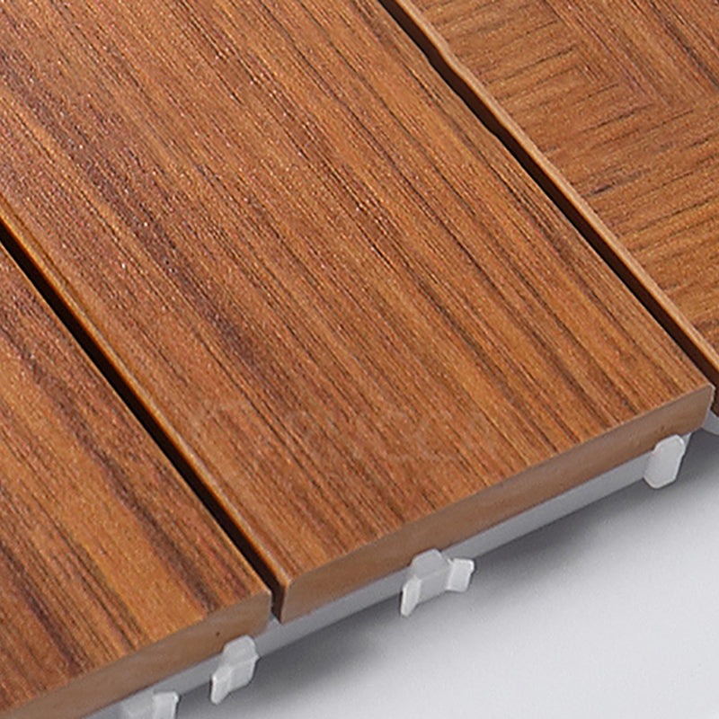 Engineered Flooring Planks Water Resistant Click-Locking for Patio Garden Clearhalo 'Flooring 'Hardwood Flooring' 'hardwood_flooring' 'Home Improvement' 'home_improvement' 'home_improvement_hardwood_flooring' Walls and Ceiling' 7239372