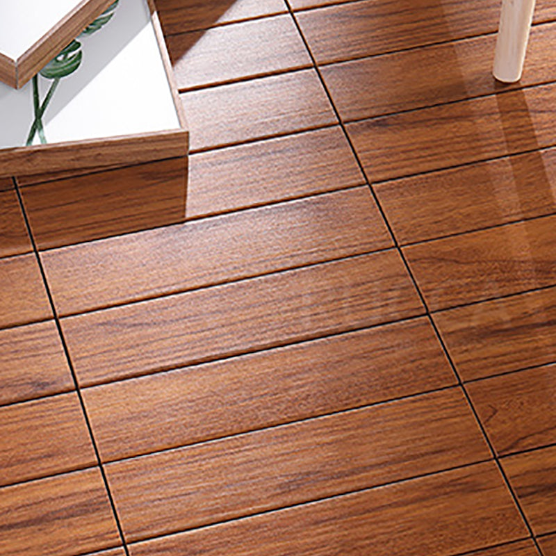 Engineered Flooring Planks Water Resistant Click-Locking for Patio Garden Clearhalo 'Flooring 'Hardwood Flooring' 'hardwood_flooring' 'Home Improvement' 'home_improvement' 'home_improvement_hardwood_flooring' Walls and Ceiling' 7239373