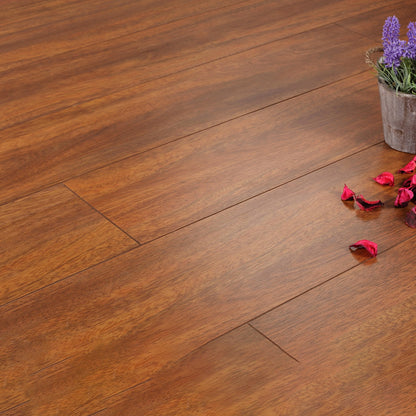 Modern Indoor Hardwood Flooring Wooden Waterproof Laminate Floor Clearhalo 'Flooring 'Hardwood Flooring' 'hardwood_flooring' 'Home Improvement' 'home_improvement' 'home_improvement_hardwood_flooring' Walls and Ceiling' 7239381
