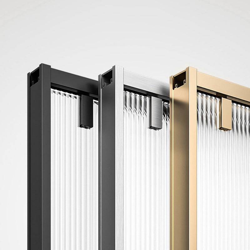 Tempered Framed Shower Bath Door Clear Scratch Resistant Shower Doors Clearhalo 'Bathroom Remodel & Bathroom Fixtures' 'Home Improvement' 'home_improvement' 'home_improvement_shower_tub_doors' 'Shower and Tub Doors' 'shower_tub_doors' 'Showers & Bathtubs' 7239441