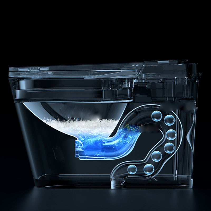 Modern Floor Mount Toilet Heated Seat Included Urine Toilet for Bathroom Clearhalo 'Bathroom Remodel & Bathroom Fixtures' 'Home Improvement' 'home_improvement' 'home_improvement_toilets' 'Toilets & Bidets' 'Toilets' 7239683