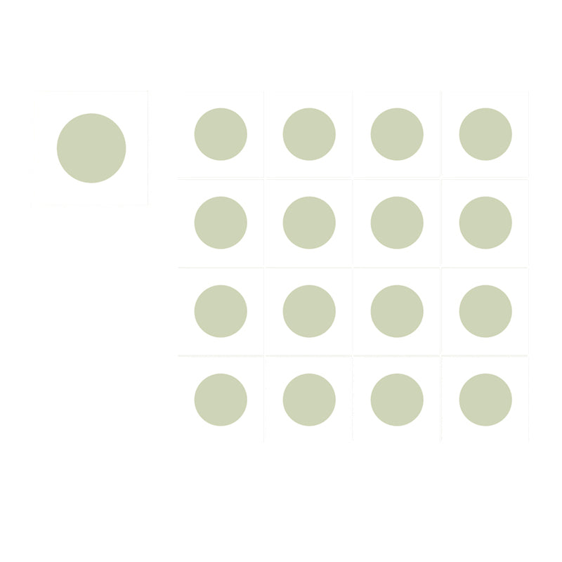 Modern Style Square Floor Tile Moroccan Print Straight Edge Waterproof Floor Tile Light Green White Clearhalo 'Floor Tiles & Wall Tiles' 'floor_tiles_wall_tiles' 'Flooring 'Home Improvement' 'home_improvement' 'home_improvement_floor_tiles_wall_tiles' Walls and Ceiling' 7242196