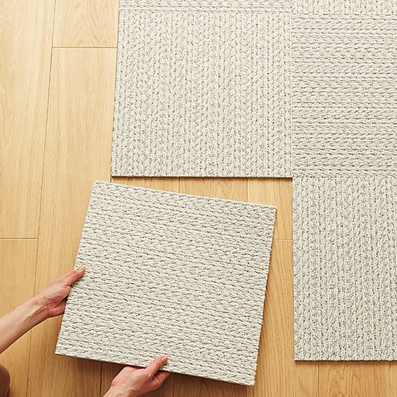 Home Indoor Carpet Tiles Solid Color Square Stain Resistant Carpet Tiles Clearhalo 'Carpet Tiles & Carpet Squares' 'carpet_tiles_carpet_squares' 'Flooring 'Home Improvement' 'home_improvement' 'home_improvement_carpet_tiles_carpet_squares' Walls and Ceiling' 7242314