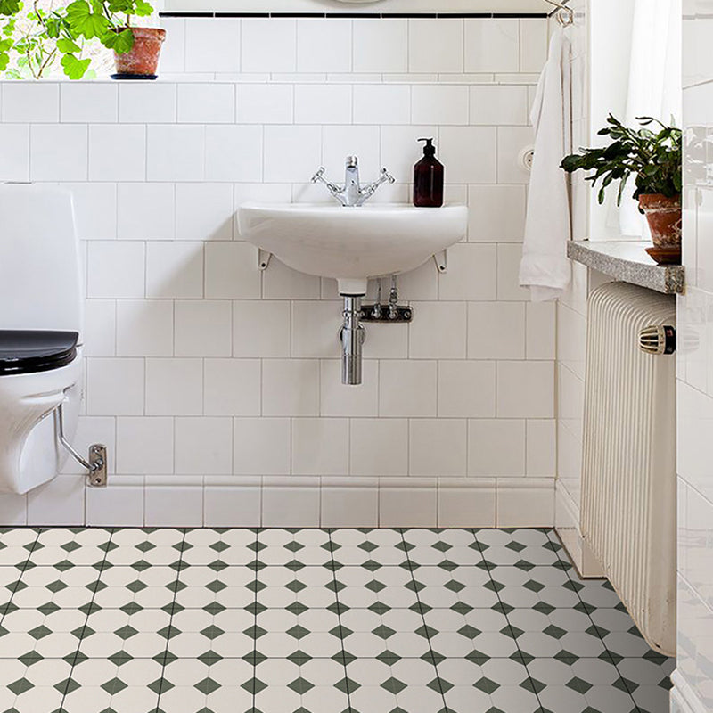 Square Peel & Stick Tile With Pattern Water Resistant Tile for Backsplash Wall Clearhalo 'Flooring 'Home Improvement' 'home_improvement' 'home_improvement_peel_stick_blacksplash' 'Peel & Stick Backsplash Tile' 'peel_stick_blacksplash' 'Walls & Ceilings' Walls and Ceiling' 7242355