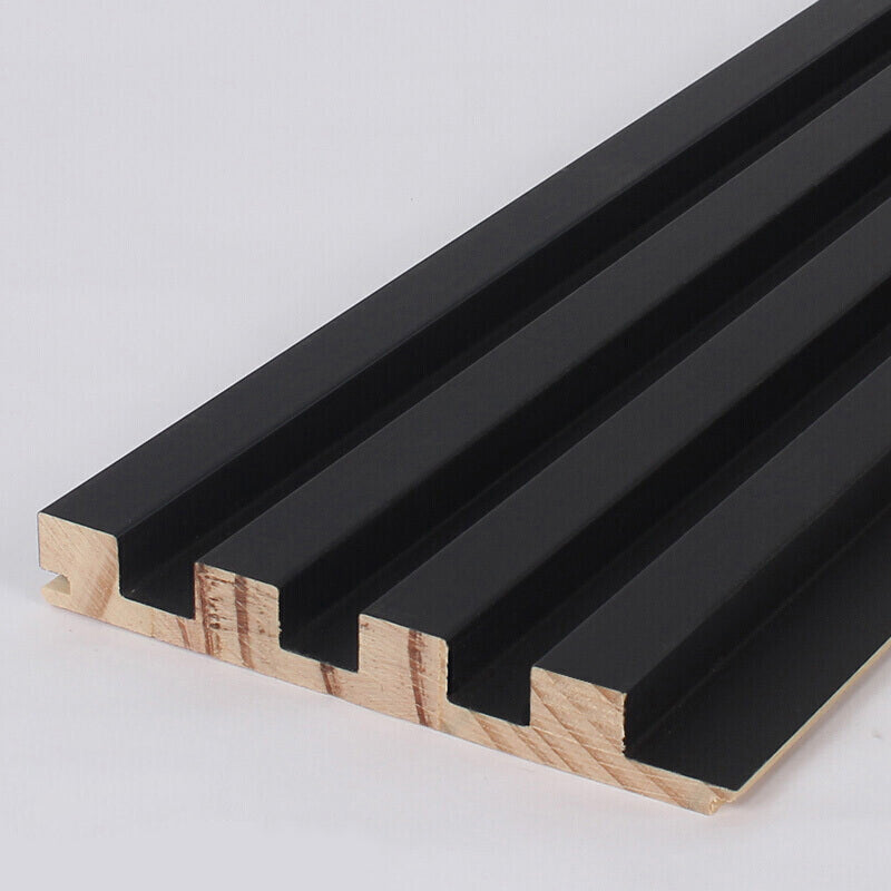 Waterproof Wall Ceiling Pine Wood Stain Resistant Shiplap Indoor Wall Ceiling Black Clearhalo 'Flooring 'Home Improvement' 'home_improvement' 'home_improvement_wall_paneling' 'Wall Paneling' 'wall_paneling' 'Walls & Ceilings' Walls and Ceiling' 7242381