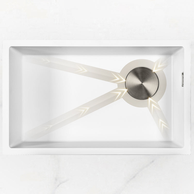 Single Bowl Kitchen Sink Stainless Steel Kitchen Sink with Drain Strainer Kit Clearhalo 'Home Improvement' 'home_improvement' 'home_improvement_kitchen_sinks' 'Kitchen Remodel & Kitchen Fixtures' 'Kitchen Sinks & Faucet Components' 'Kitchen Sinks' 'kitchen_sinks' 7243892