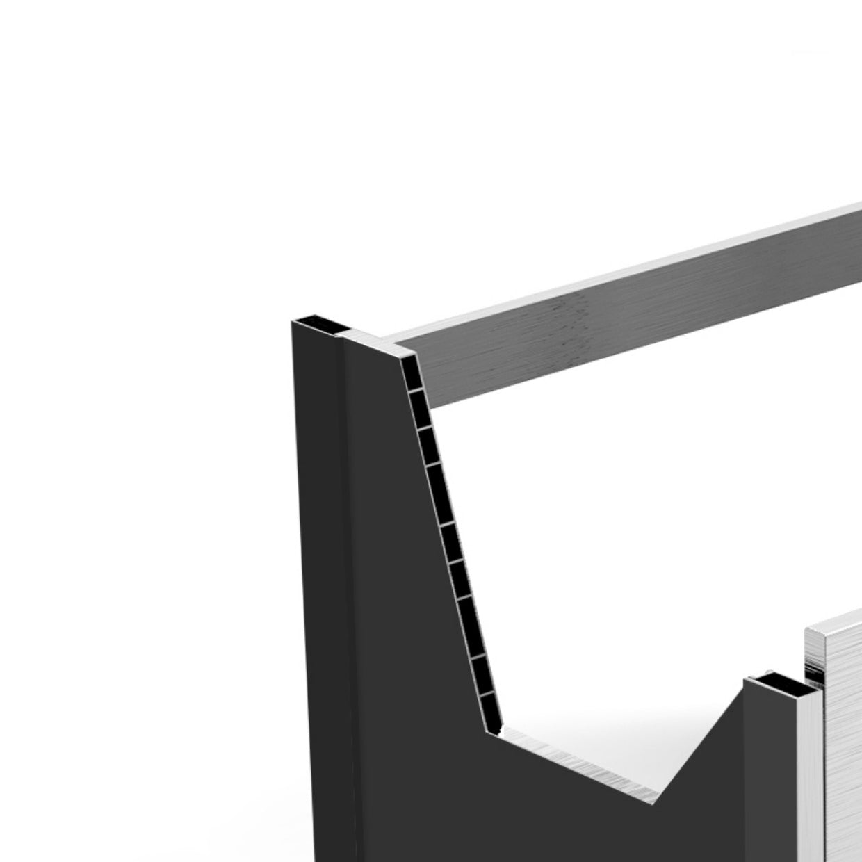 Single Sink Metal Frame Vanity Modern Black Wall Mount Rectangular Vanity Set Clearhalo 'Bathroom Remodel & Bathroom Fixtures' 'Bathroom Vanities' 'bathroom_vanities' 'Home Improvement' 'home_improvement' 'home_improvement_bathroom_vanities' 7244625