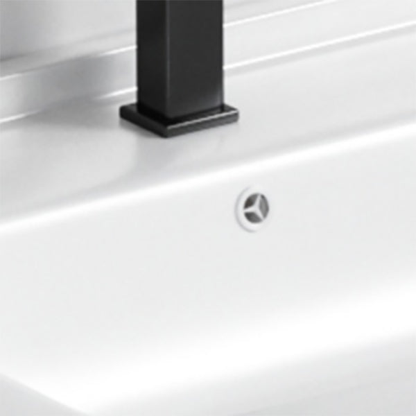 Rectangular Wall Mount Sink Vanity Modern White Metal Frame Vanity Clearhalo 'Bathroom Remodel & Bathroom Fixtures' 'Bathroom Vanities' 'bathroom_vanities' 'Home Improvement' 'home_improvement' 'home_improvement_bathroom_vanities' 7244717