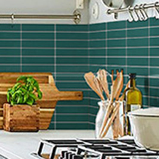 Square Mosaic Peel & Stick Tile in Green Water Resistant Mosaic Tile Clearhalo 'Flooring 'Home Improvement' 'home_improvement' 'home_improvement_peel_stick_blacksplash' 'Peel & Stick Backsplash Tile' 'peel_stick_blacksplash' 'Walls & Ceilings' Walls and Ceiling' 7250386