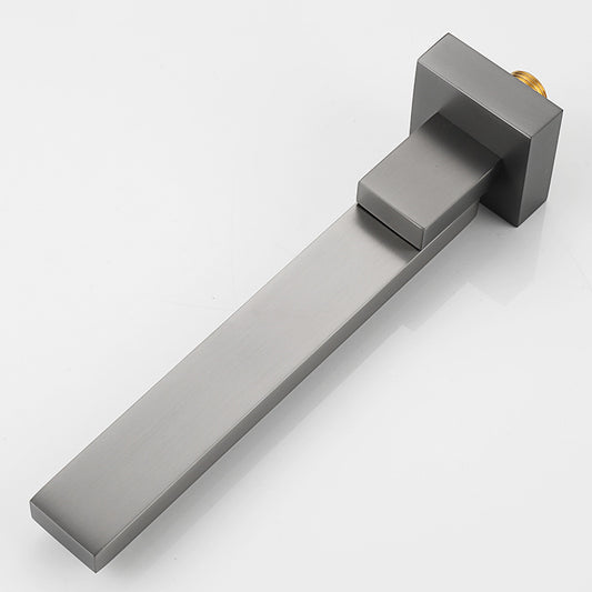 Modern Shower Head Combo Brass Ceiling Mounted Adjustable Spray Pattern Shower Combo Clearhalo 'Bathroom Remodel & Bathroom Fixtures' 'Home Improvement' 'home_improvement' 'home_improvement_shower_faucets' 'Shower Faucets & Systems' 'shower_faucets' 'Showers & Bathtubs Plumbing' 'Showers & Bathtubs' 7250649