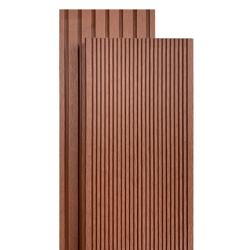 Embossed Composite Deck Plank Nailed Deck Tile Kit Outdoor Patio Light Red Clearhalo 'Home Improvement' 'home_improvement' 'home_improvement_outdoor_deck_tiles_planks' 'Outdoor Deck Tiles & Planks' 'Outdoor Flooring & Tile' 'Outdoor Remodel' 'outdoor_deck_tiles_planks' 7253313