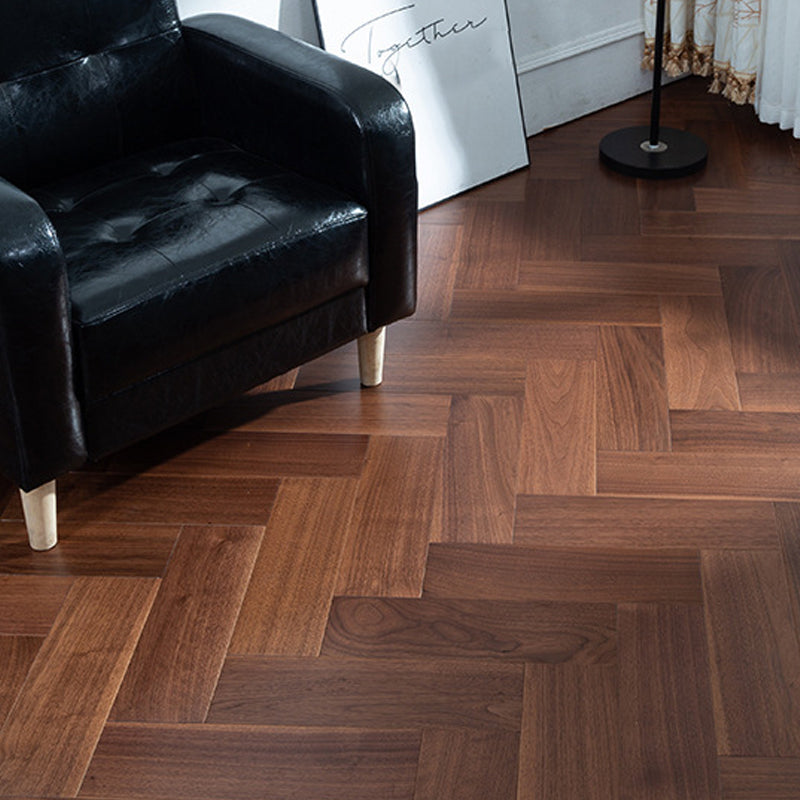 Modern Laminate Flooring Click Lock Stain Resistant Wood Laminate Plank Flooring Red Brown Walnut Clearhalo 'Flooring 'Home Improvement' 'home_improvement' 'home_improvement_laminate_flooring' 'Laminate Flooring' 'laminate_flooring' Walls and Ceiling' 7253667