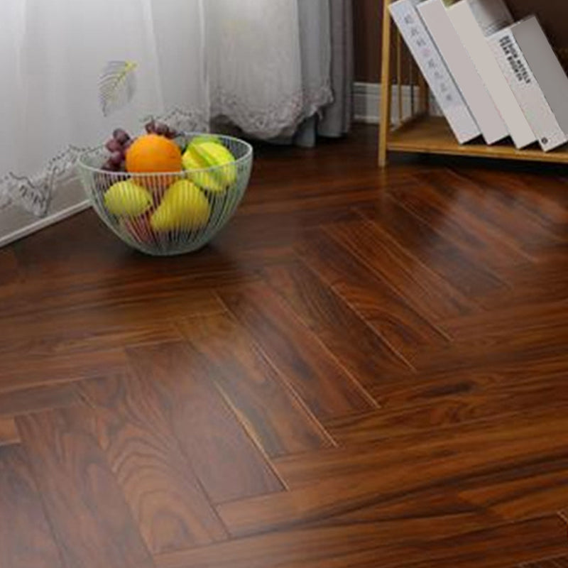 Modern Laminate Flooring Click Lock Stain Resistant Wood Laminate Plank Flooring Walnut Rosewood Clearhalo 'Flooring 'Home Improvement' 'home_improvement' 'home_improvement_laminate_flooring' 'Laminate Flooring' 'laminate_flooring' Walls and Ceiling' 7253672