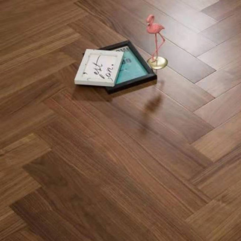 Modern Laminate Flooring Click Lock Stain Resistant Wood Laminate Plank Flooring Walnut Walnut Clearhalo 'Flooring 'Home Improvement' 'home_improvement' 'home_improvement_laminate_flooring' 'Laminate Flooring' 'laminate_flooring' Walls and Ceiling' 7253674