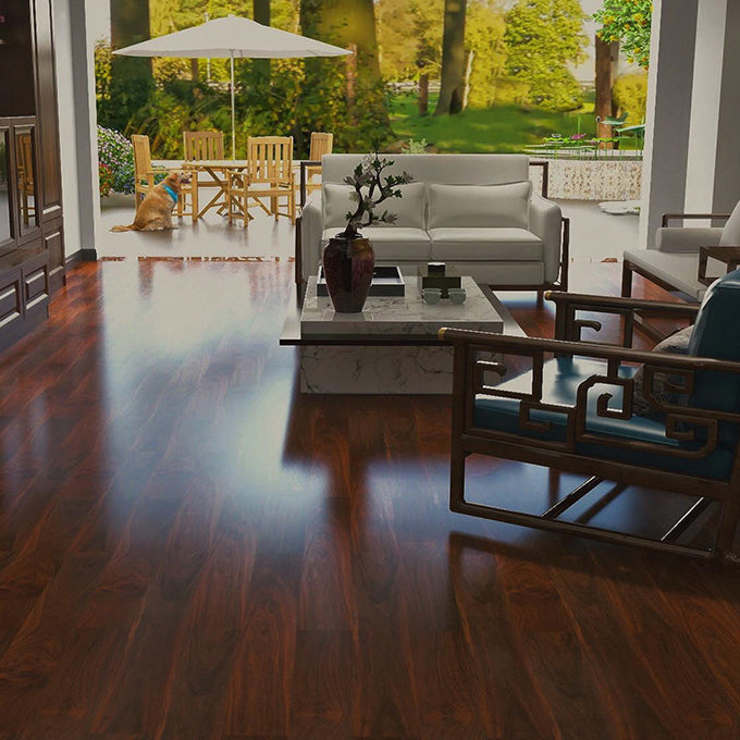 Modern Laminate Flooring Click Lock Stain Resistant Laminate Plank Flooring Clearhalo 'Flooring 'Home Improvement' 'home_improvement' 'home_improvement_laminate_flooring' 'Laminate Flooring' 'laminate_flooring' Walls and Ceiling' 7253691