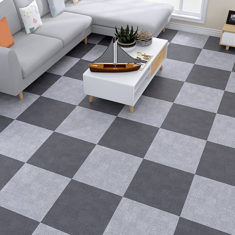 Home Indoor Vinyl Floor Coiled Marble Print Square PVC Vinyl Flooring Tan Clearhalo 'Flooring 'Home Improvement' 'home_improvement' 'home_improvement_vinyl_flooring' 'Vinyl Flooring' 'vinyl_flooring' Walls and Ceiling' 7253807