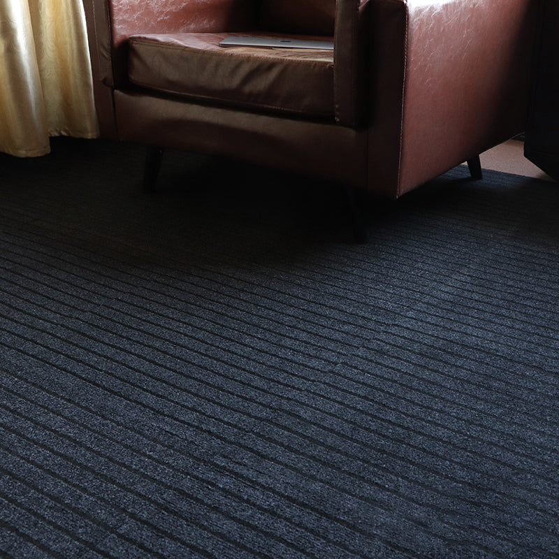 Indoor Carpet Tiles Solid Color Level Loop Stain Resistant Carpet Tiles Dark Blue Clearhalo 'Carpet Tiles & Carpet Squares' 'carpet_tiles_carpet_squares' 'Flooring 'Home Improvement' 'home_improvement' 'home_improvement_carpet_tiles_carpet_squares' Walls and Ceiling' 7253815