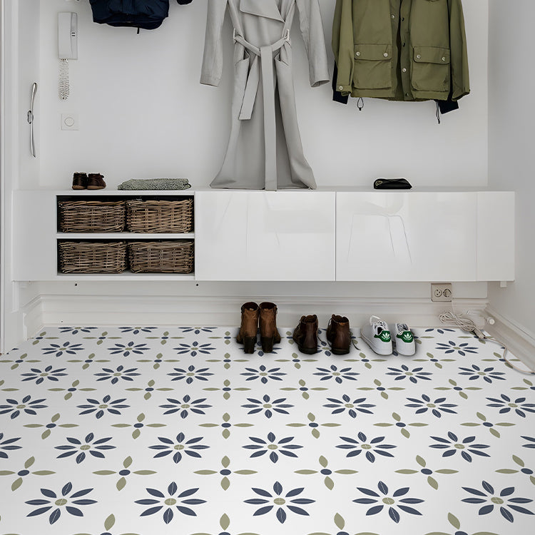 Square Peel & Stick Tile with Pattern Water Resistant Field Tile for Home Clearhalo 'Flooring 'Home Improvement' 'home_improvement' 'home_improvement_peel_stick_blacksplash' 'Peel & Stick Backsplash Tile' 'peel_stick_blacksplash' 'Walls & Ceilings' Walls and Ceiling' 7253910