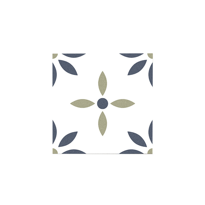 Square Peel & Stick Tile with Pattern Water Resistant Field Tile for Home Clearhalo 'Flooring 'Home Improvement' 'home_improvement' 'home_improvement_peel_stick_blacksplash' 'Peel & Stick Backsplash Tile' 'peel_stick_blacksplash' 'Walls & Ceilings' Walls and Ceiling' 7253911