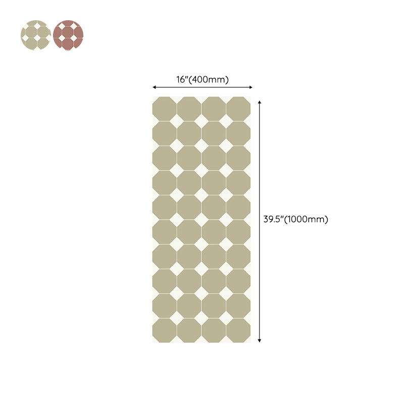 Hexagonal Mosaic Peel & Stick Tile Water Resistant Tile for Backsplash Wall Clearhalo 'Flooring 'Home Improvement' 'home_improvement' 'home_improvement_peel_stick_blacksplash' 'Peel & Stick Backsplash Tile' 'peel_stick_blacksplash' 'Walls & Ceilings' Walls and Ceiling' 7253922
