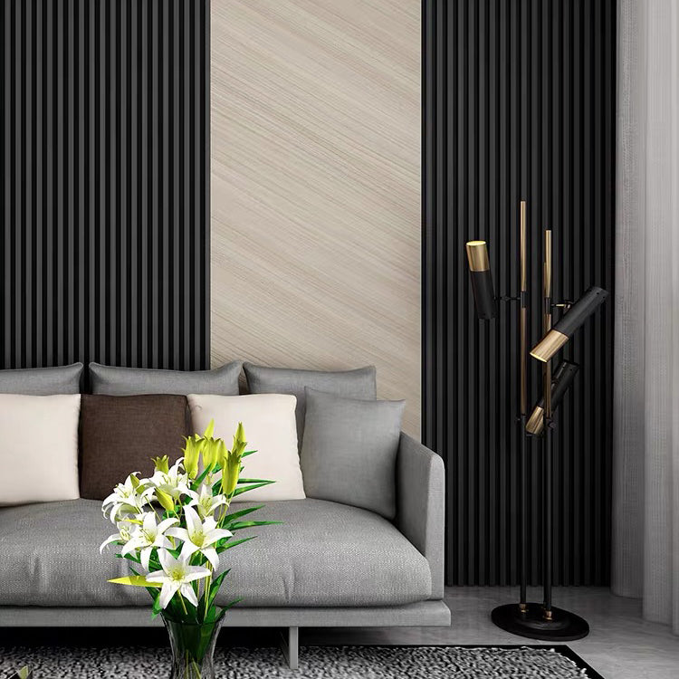 Shiplap Wall Ceiling Indoor Contemporary Pine Wood Wall Ceiling Black 50-Piece Set Clearhalo 'Flooring 'Home Improvement' 'home_improvement' 'home_improvement_wall_paneling' 'Wall Paneling' 'wall_paneling' 'Walls & Ceilings' Walls and Ceiling' 7253979