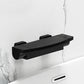 Modern Tub Filler Copper Wall Mounted with Hand Shower Waterfall Tub Spout Trim Black Waterfall Comes Out Clearhalo 'Bathroom Remodel & Bathroom Fixtures' 'Bathtub Faucets' 'bathtub_faucets' 'Home Improvement' 'home_improvement' 'home_improvement_bathtub_faucets' 7254055