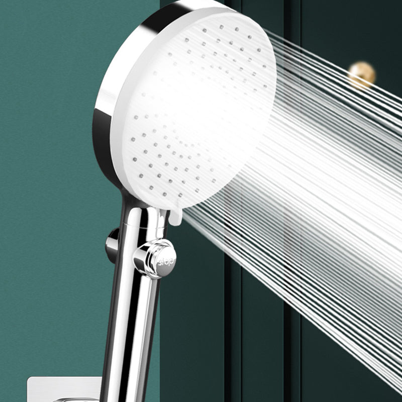 Modern Shower Head Handheld Plastic Round Self-cleaning Shower Head Clearhalo 'Bathroom Remodel & Bathroom Fixtures' 'Home Improvement' 'home_improvement' 'home_improvement_shower_heads' 'Shower Heads' 'shower_heads' 'Showers & Bathtubs Plumbing' 'Showers & Bathtubs' 7254171