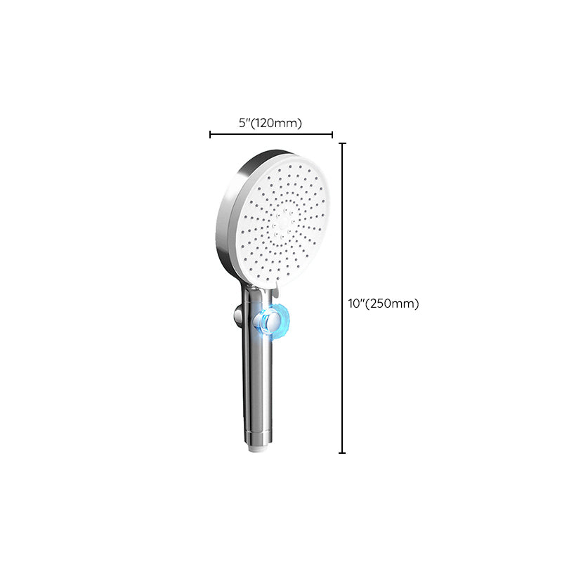Modern Shower Head Handheld Plastic Round Self-cleaning Shower Head Clearhalo 'Bathroom Remodel & Bathroom Fixtures' 'Home Improvement' 'home_improvement' 'home_improvement_shower_heads' 'Shower Heads' 'shower_heads' 'Showers & Bathtubs Plumbing' 'Showers & Bathtubs' 7254177