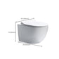 Modern White Flush Toilet Wall Mount Urine Toilet with Seat for Bathroom Clearhalo 'Bathroom Remodel & Bathroom Fixtures' 'Home Improvement' 'home_improvement' 'home_improvement_toilets' 'Toilets & Bidets' 'Toilets' 7254535