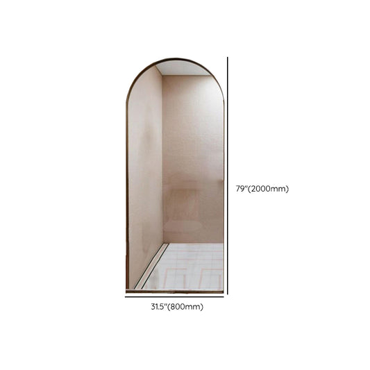 Gold Framed Shower Doors Fixed Panel Metal Clear Shower Bath Door Clearhalo 'Bathroom Remodel & Bathroom Fixtures' 'Home Improvement' 'home_improvement' 'home_improvement_shower_tub_doors' 'Shower and Tub Doors' 'shower_tub_doors' 'Showers & Bathtubs' 7254643