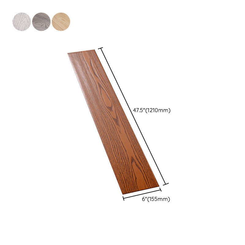 Click lock Hardwood Deck Tiles Contemporary Oak Side Trim Piece Clearhalo 'Flooring 'Hardwood Flooring' 'hardwood_flooring' 'Home Improvement' 'home_improvement' 'home_improvement_hardwood_flooring' Walls and Ceiling' 7257519